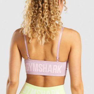 Gymshark Flex Strappy Sports Bra - Light Purple Marl (XS)